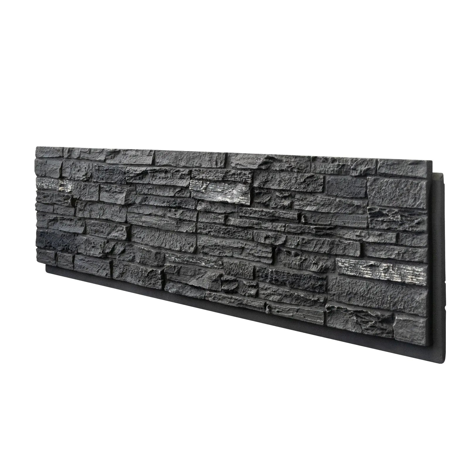 Hausvita Faux Stone Wall Siding Panel, PU Stone Veneer Exterior, 46.46