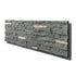 Hausvita Faux Stone Wall Siding Panel, PU Stone Veneer Exterior, 46.46" x 13"