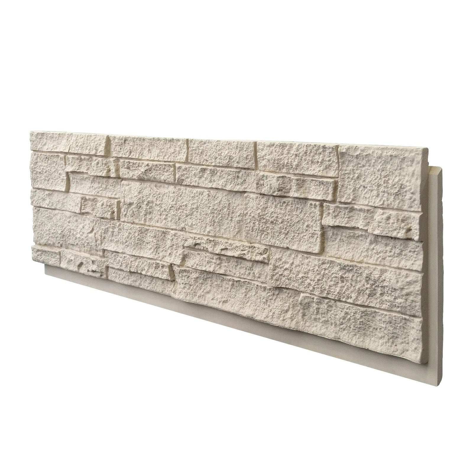 Hausvita Faux Stone Wall Siding Panel, PU Stone Veneer Exterior, 46.46