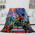 He-Man And The Masters Blanket Flannel Throw Room Decoration