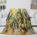 He-Man And The Masters Blanket Flannel Throw Room Decoration