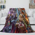He-Man And The Masters Blanket Flannel Throw Room Decoration