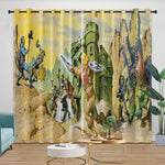 He-Man And The Masters Curtains Blackout Window Drapes Room Decoration