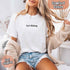 He’s Fishing Comfort Colors Tee – Funny Relaxed Fit Shirt for Women