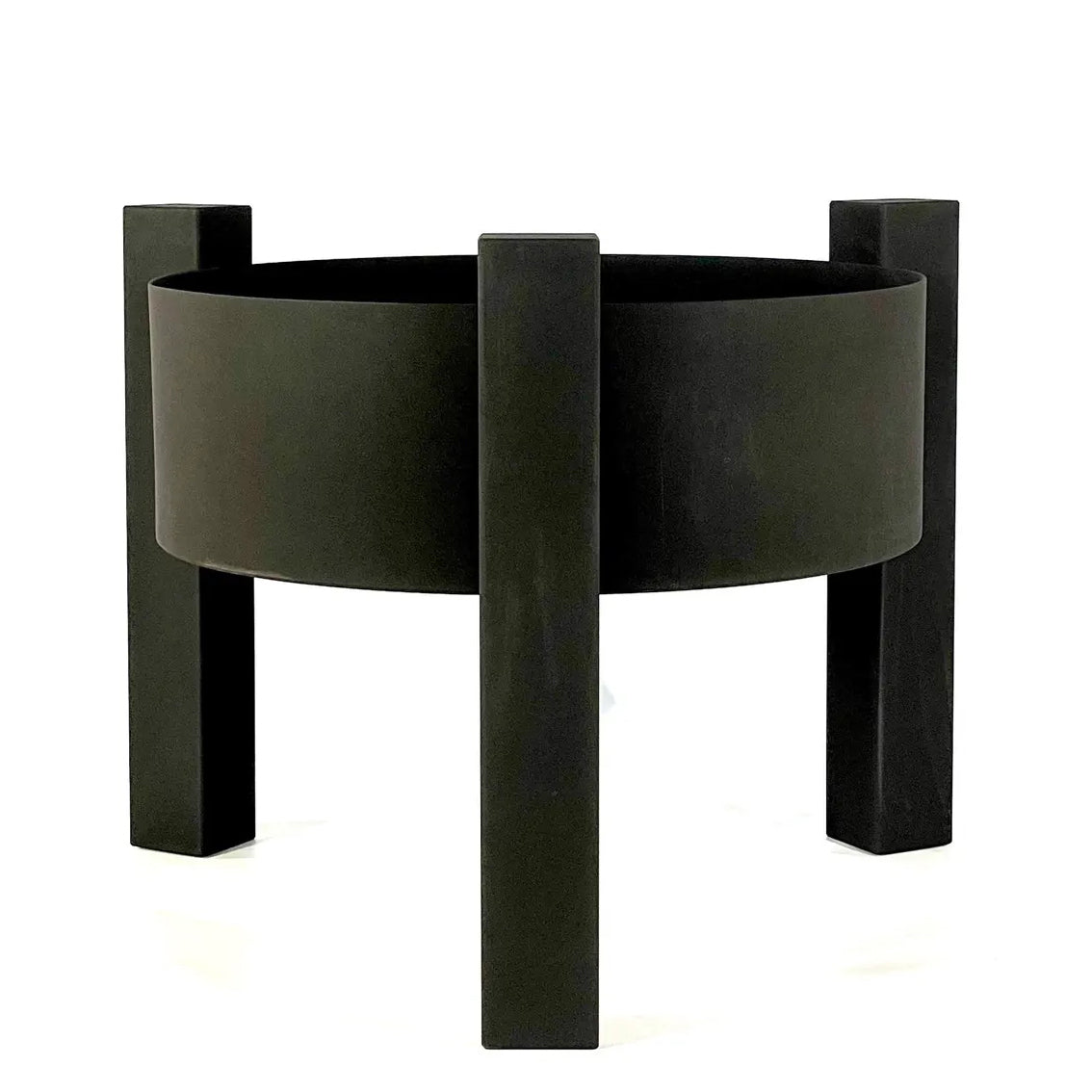 Heavy Duty Fire Pit Bowl with Modern Sturdy Steel Legs