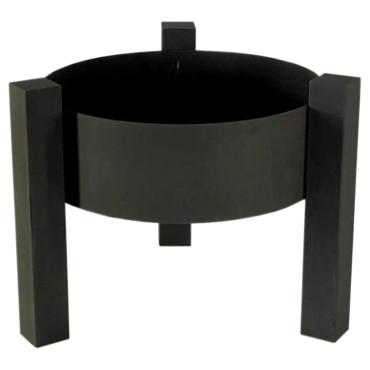 Heavy Duty Fire Pit Bowl with Modern Sturdy Steel Legs