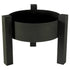 Heavy Duty Fire Pit Bowl with Modern Sturdy Steel Legs
