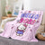Hello Kitty 2022 Flannel Fleece Blanket Throw Blanket Room Decoration