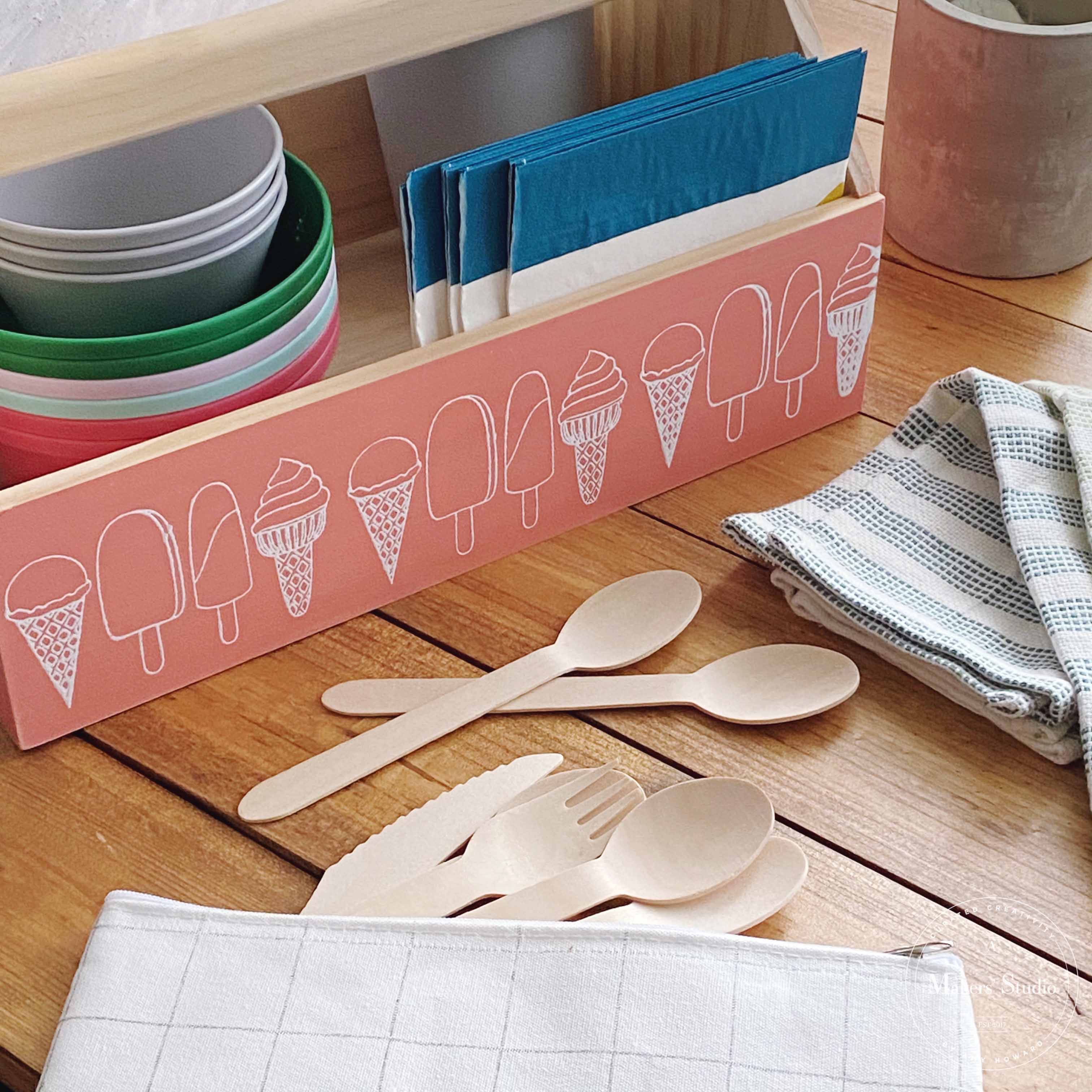 Hello Summer - Mesh Stencil 8.5x11