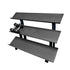 3-Tier Hex Dumbbell Rack - Muscle D Fitness - 15 Pair Storage