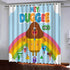 Hey Duggee Curtains Pattern Blackout Window Drapes