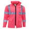 Hi-Vis Pink Safety Jacket with Reflective Stripes - PinkFit Collection