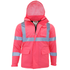 Hi-Vis Pink Safety Jacket with Reflective Stripes - PinkFit Collection