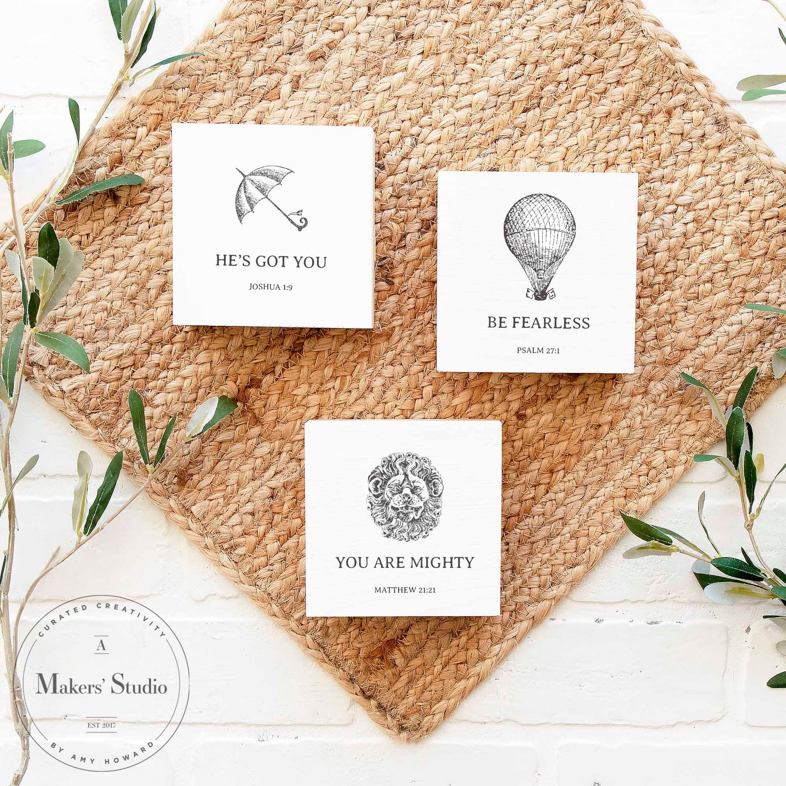 His Love is as Deep as the Ocean - Mesh Stencil 8.5x11