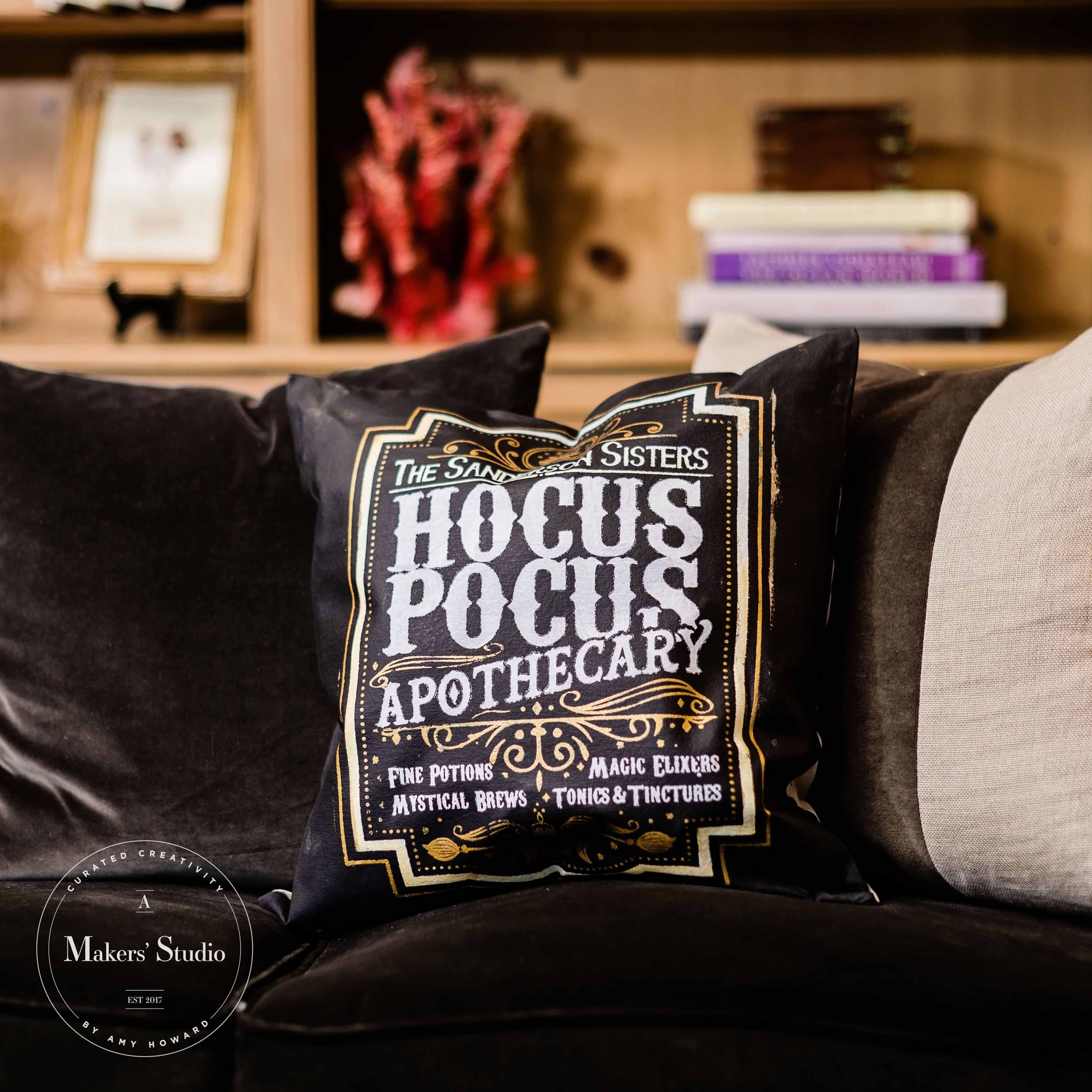 Hocus Pocus Apothecary - Mesh Stencil 12x18