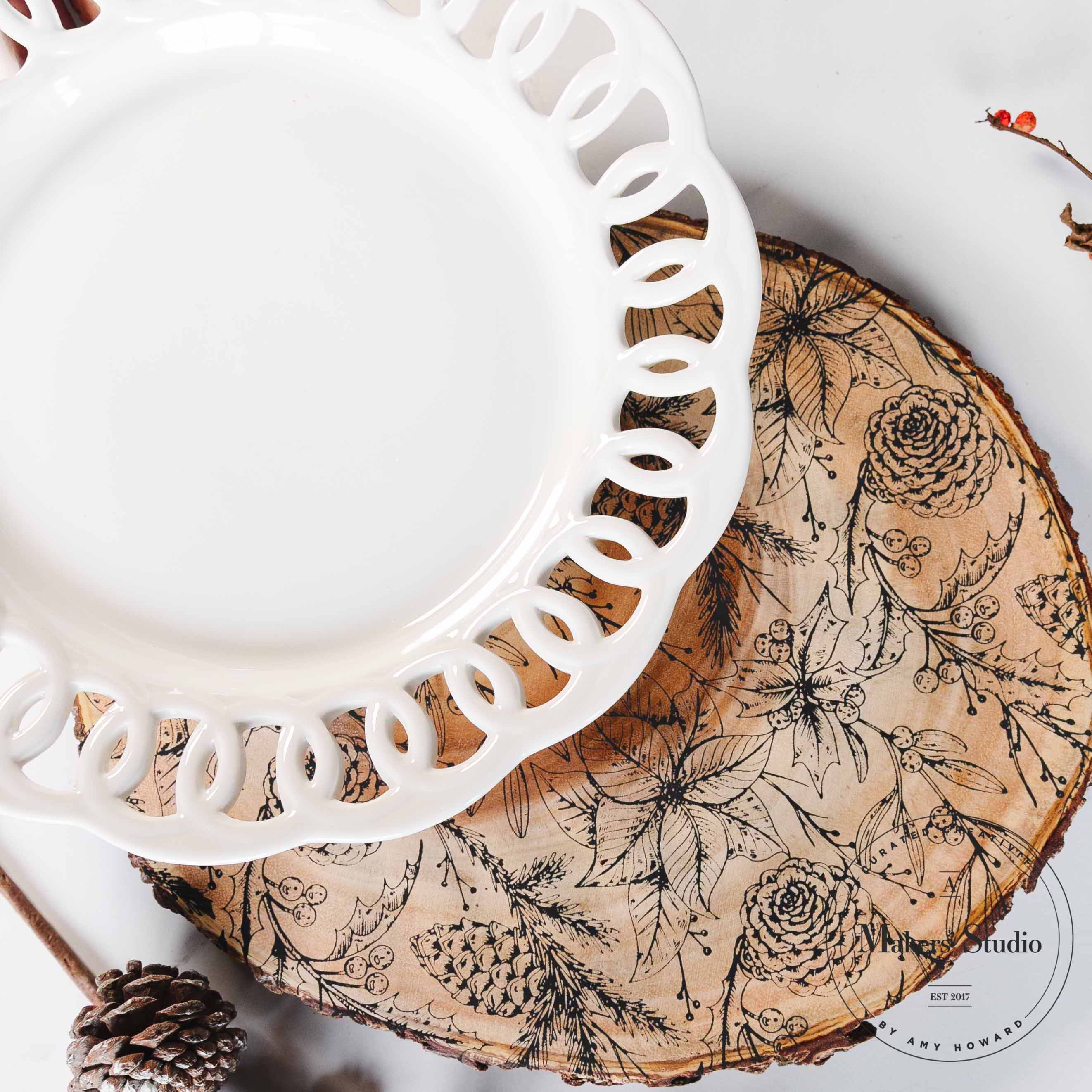 Holiday Festive - Mesh Stencil 12x18