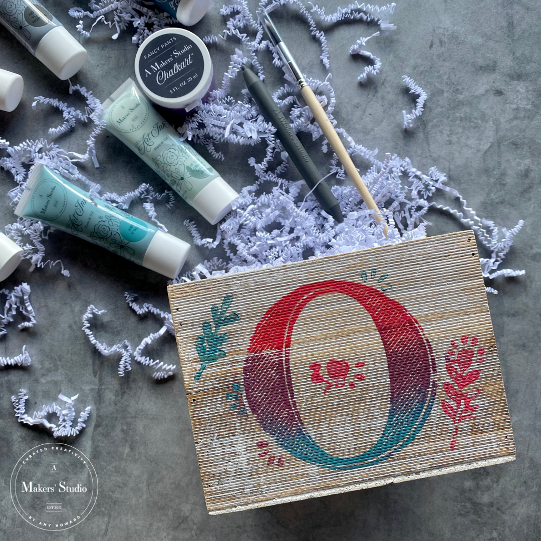 Home Sweet Home - Mesh Stencil 8.5x11