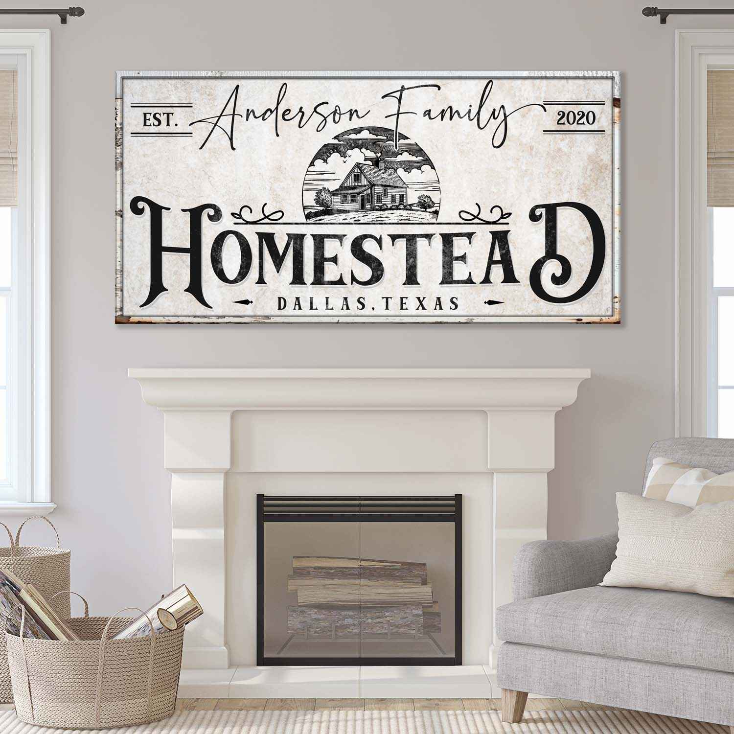 Homestead Sign XII