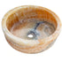 Natural Stone Honey Onyx Drop-in Vessel Sink Polished (D)16" (H)6"