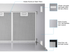 600 CFM Flush Ceiling Mount Range Hood - VICTORY Sunset