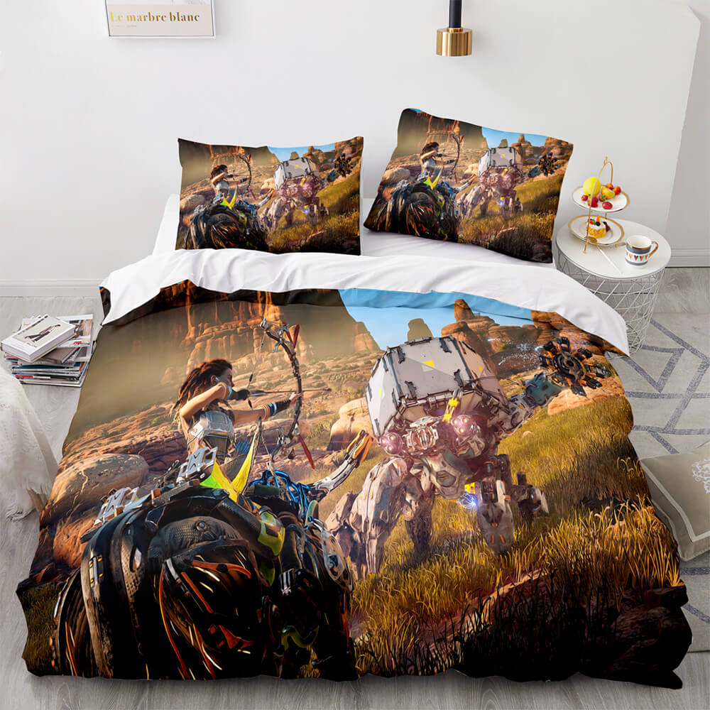 Horizon Zero Dawn Bedding Set Quilt Covers Without Filler