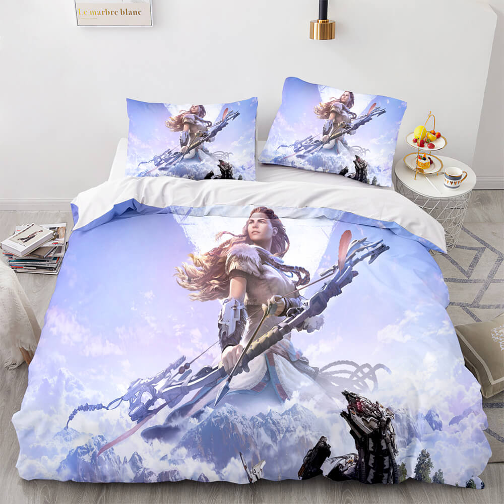 Horizon Zero Dawn Bedding Set Quilt Covers Without Filler