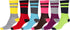 Sakkas Women's Poly Blend Soft and Stretchy Crew Pattern Socks Assorted 6-pack