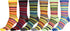Sakkas Women's Poly Blend Soft and Stretchy Crew Pattern Socks Assorted 6-pack