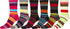 Sakkas Women's Poly Blend Soft and Stretchy Crew Pattern Socks Assorted 6-pack