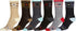 Sakkas Women's Poly Blend Soft and Stretchy Crew Pattern Socks Assorted 6-pack