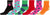 Sakkas Super Soft Anti-Slip Fuzzy Ankle Socks Value Assorted 6-Pack