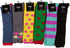 Sakkas Womens Super Soft Anti-Slip Fuzzy Knee High Socks Value Assorted 6-Pack