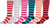 Sakkas Womens Super Soft Anti-Slip Fuzzy Knee High Socks Value Assorted 6-Pack