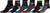 Sakkas Boy's Playful Pattern Assorted Crew Socks 6-Pack