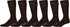 Sakkas Men's Cotton Blend Ribbed Dress Socks