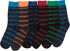 Sakkas Men's Classic Patterned Dress Socks Value 6-Pack