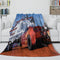 Hot Wheels Blanket Flannel Kids Room Throw