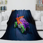 Hot Wheels Blanket Flannel Kids Room Throw