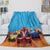 Hot Wheels Blanket Flannel Kids Throw Room Decoration