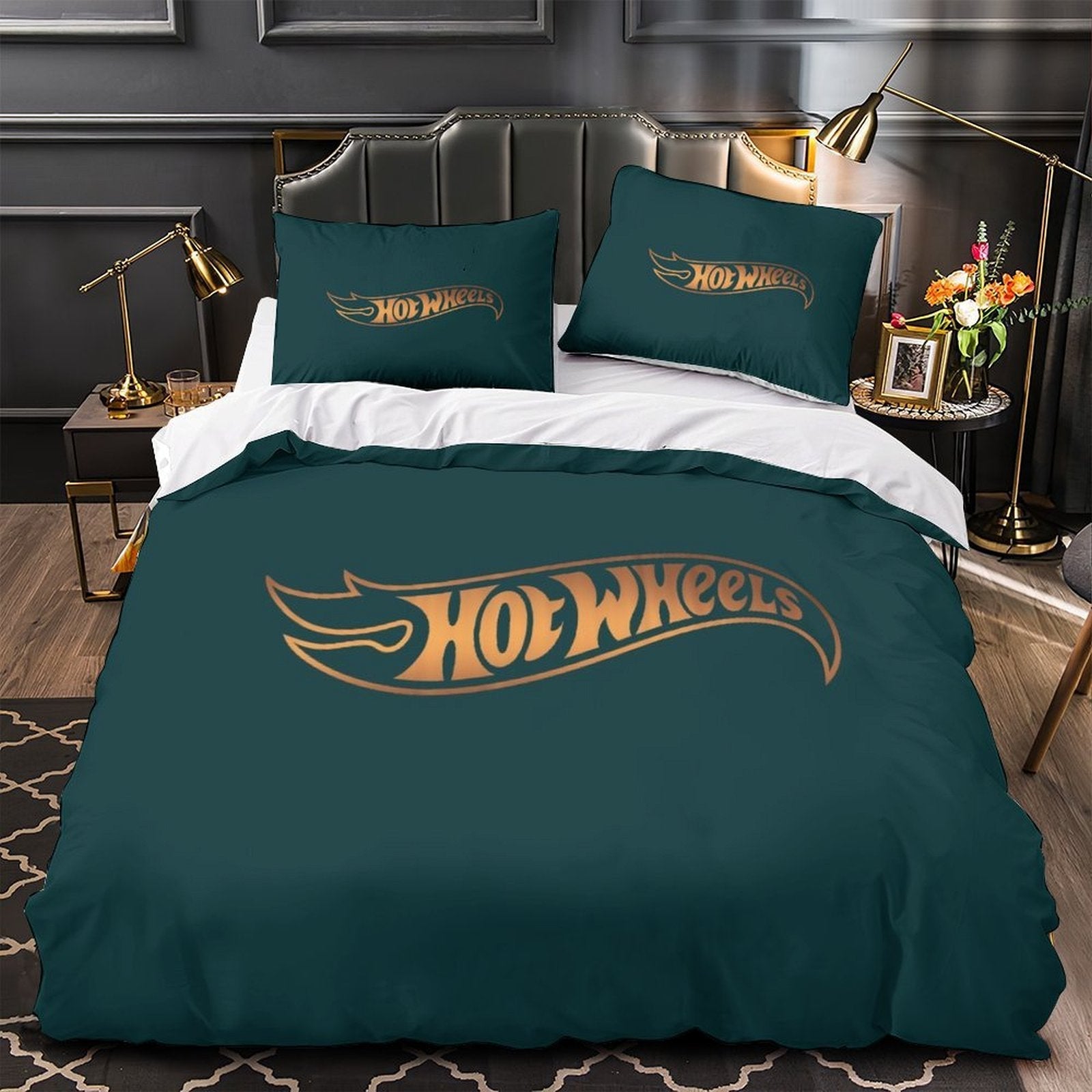 Hot Wheels Duvet Cover Kids Bedding Sets Without Filler