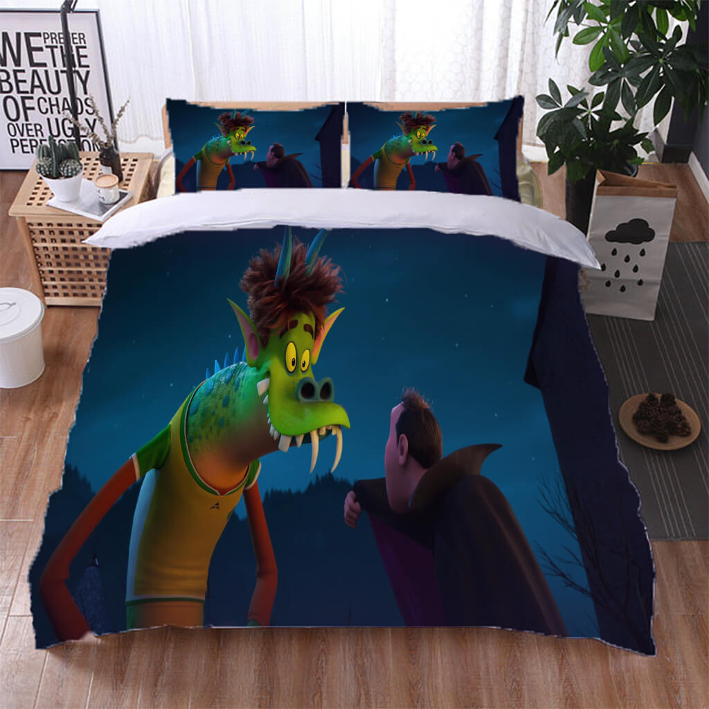 Hotel Transylvania 4 Transformania Bedding Set Duvet Cover