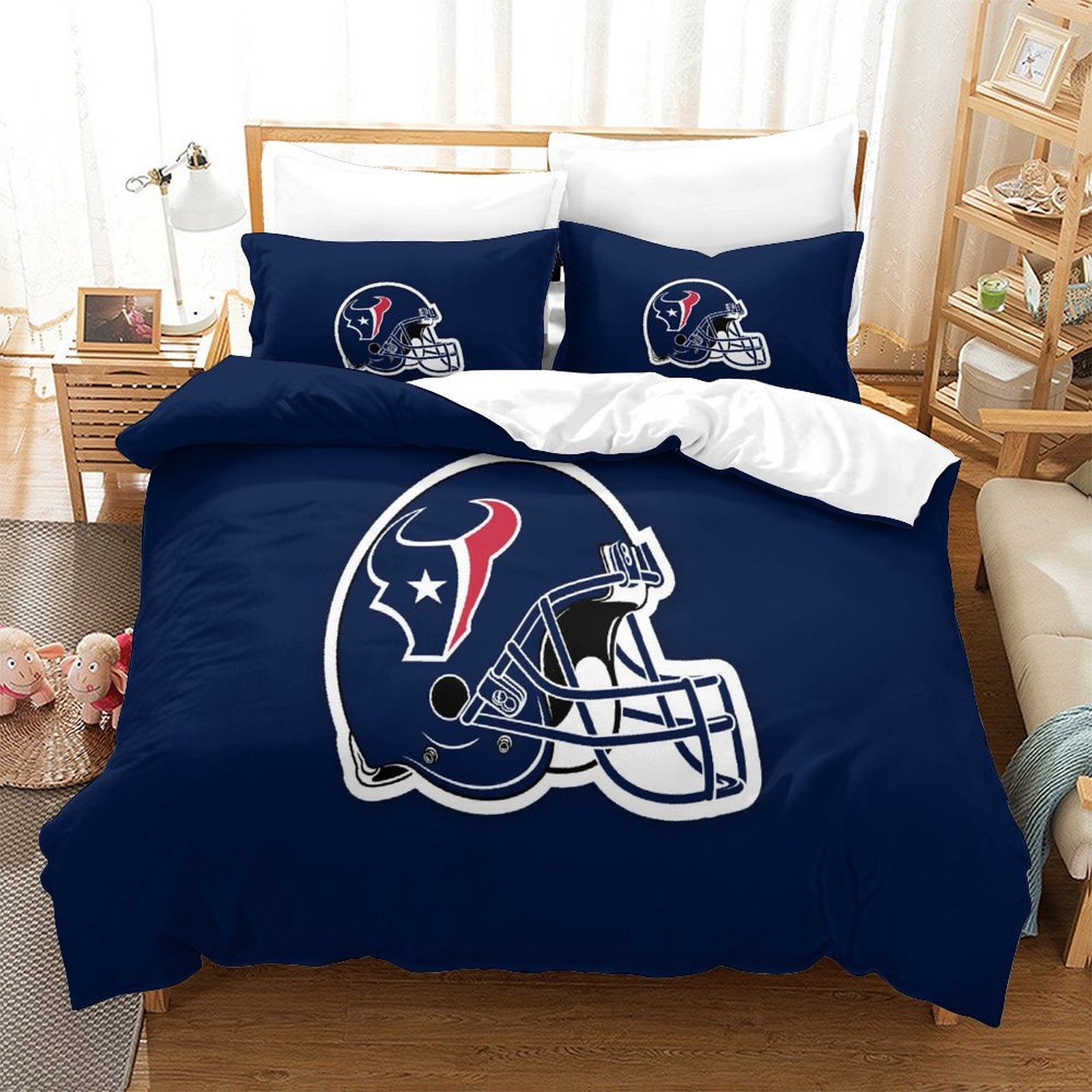 Houston Texans Bedding Set Duvet Cover Without Filler
