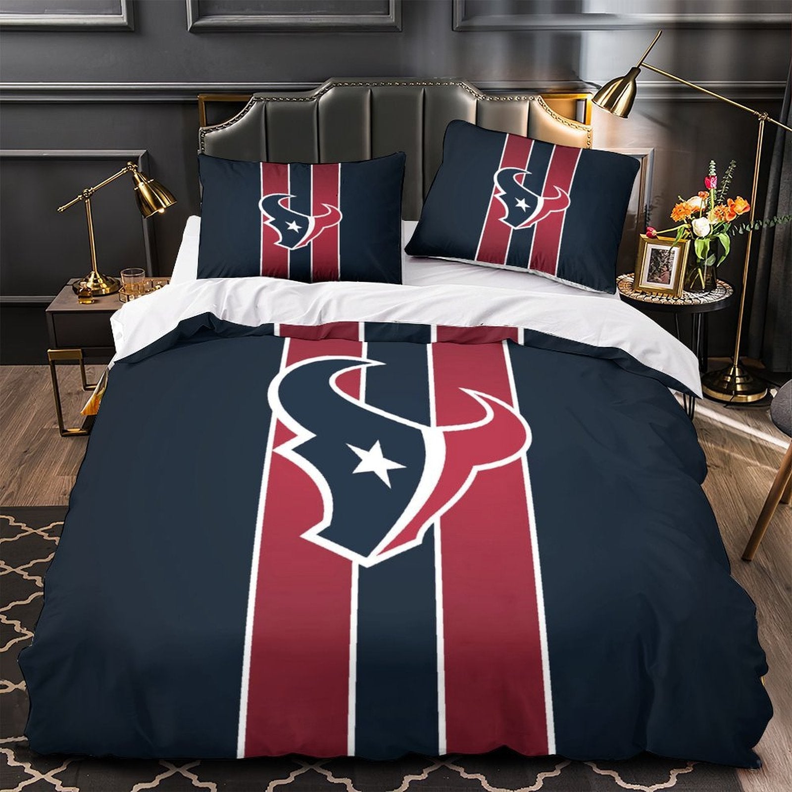 Houston Texans Bedding Set Duvet Cover Without Filler