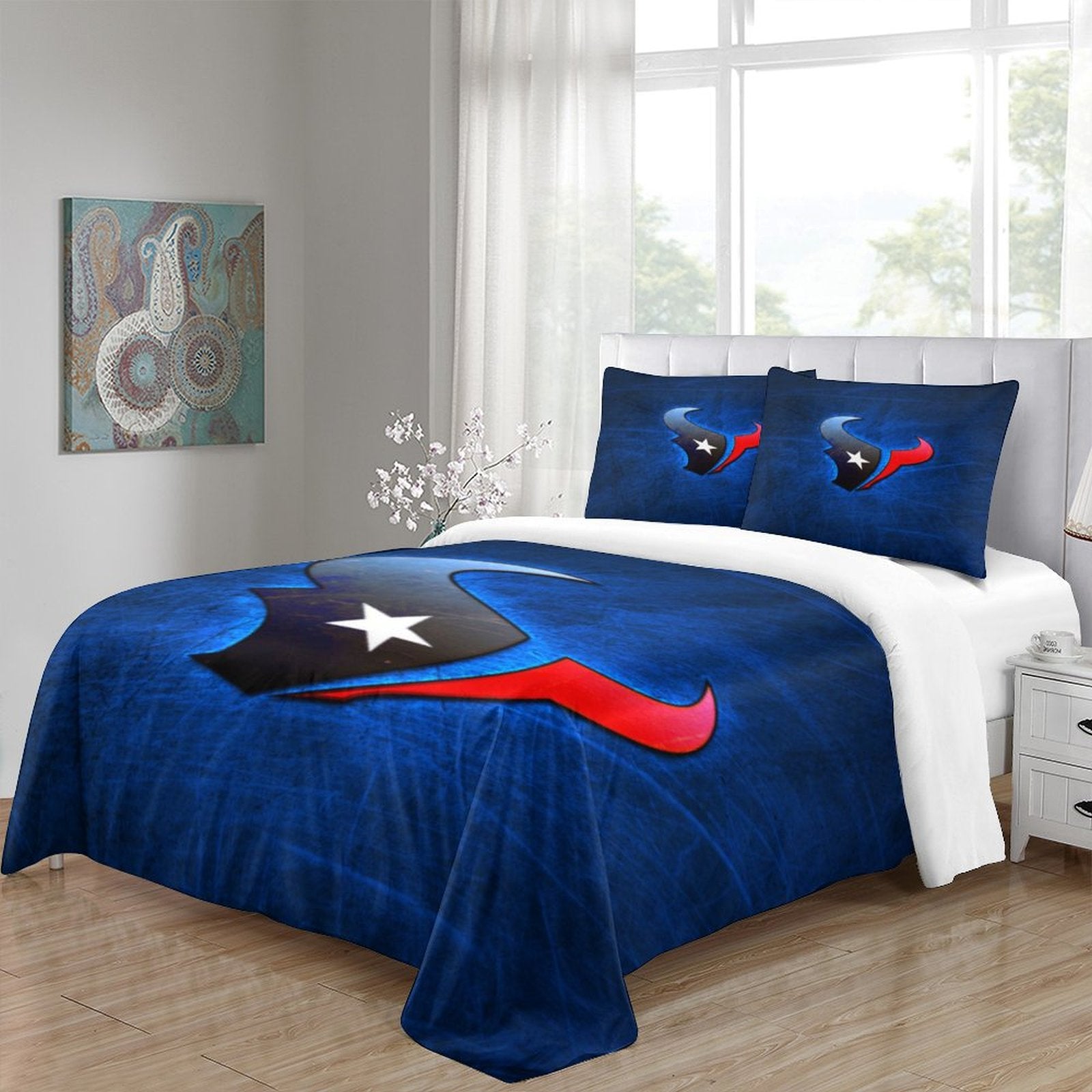 Houston Texans Bedding Set Duvet Cover Without Filler