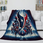 Houston Texans Blanket Flannel Fleece Throw Room Decoration