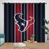 Houston Texans Curtains Blackout Window Drapes Room Decoration