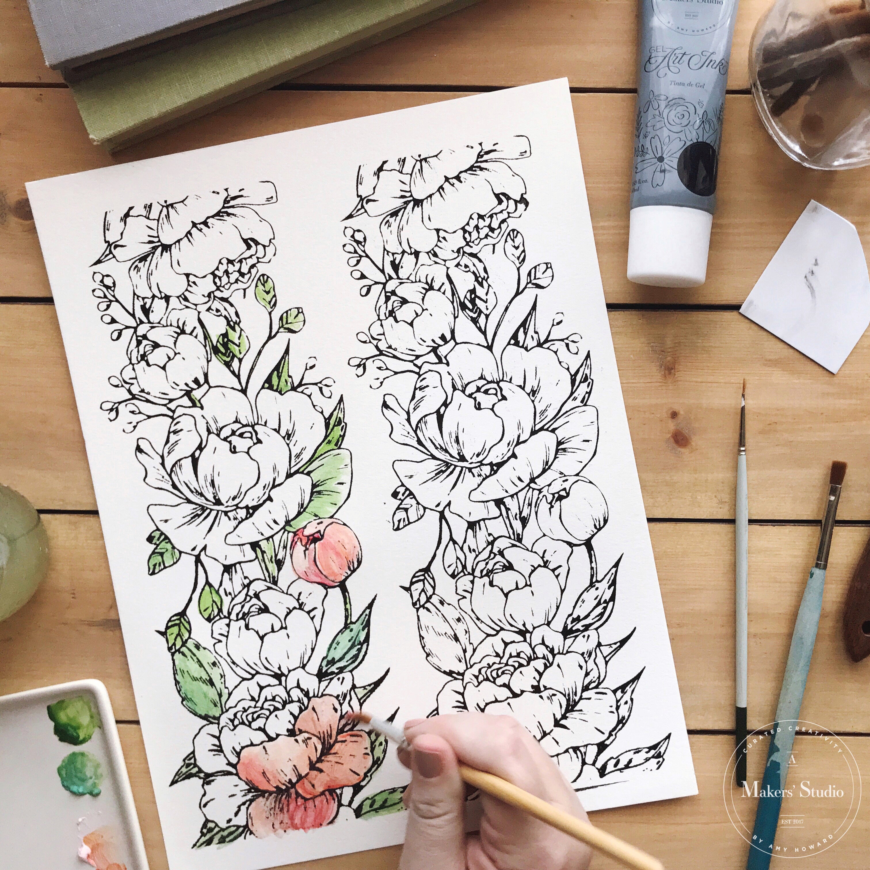 I Am Who You Say I Am - Mesh Stencil 8.5x11