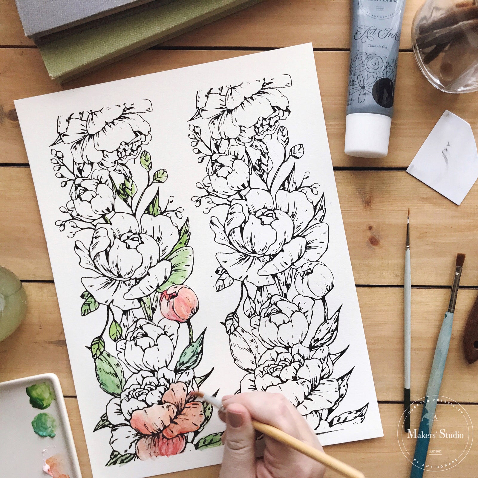 I Am Who You Say I Am - Mesh Stencil 8.5x11