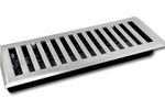 Steel Modern Chic Vent Covers - Brushed Nickel