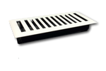 Steel Modern Chic Vent Covers - White